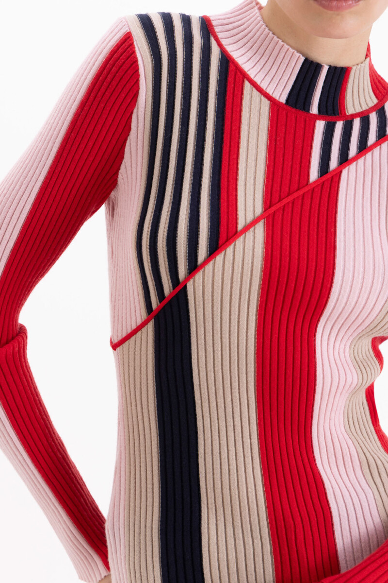 TOP JANIS Multicolor