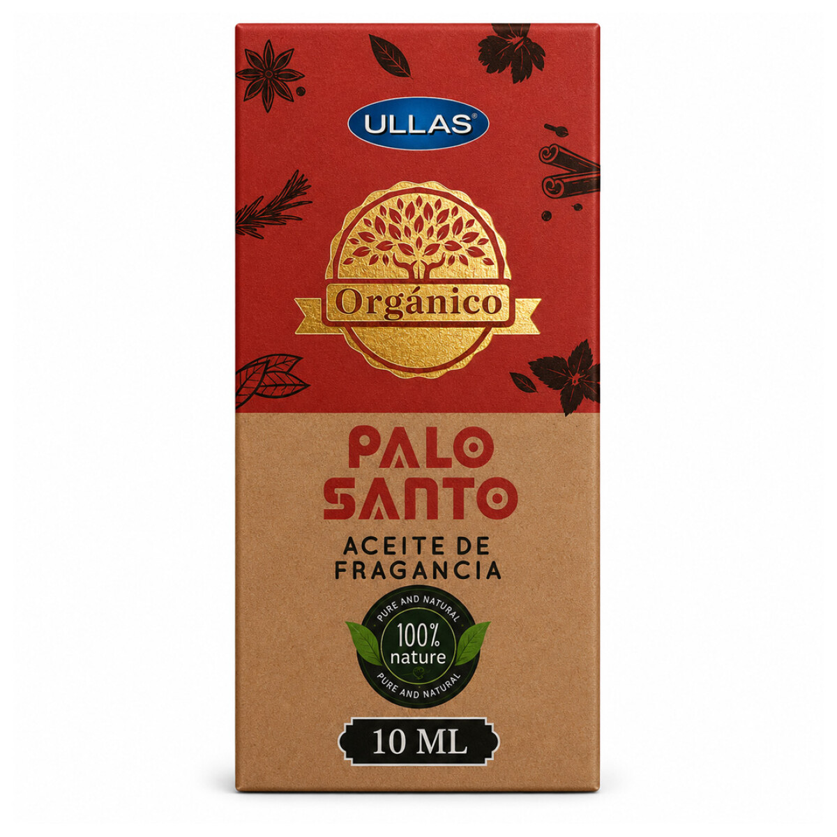 Aceite esencial orgánico ULLAS Palo Santo 10ml 