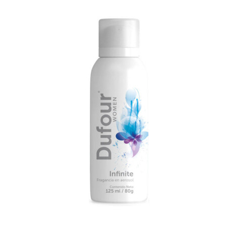 DESODORANTE AEROSOL DUFOUR 125 ML WOMEN INFINITE DESODORANTE AEROSOL DUFOUR 125 ML WOMEN INFINITE