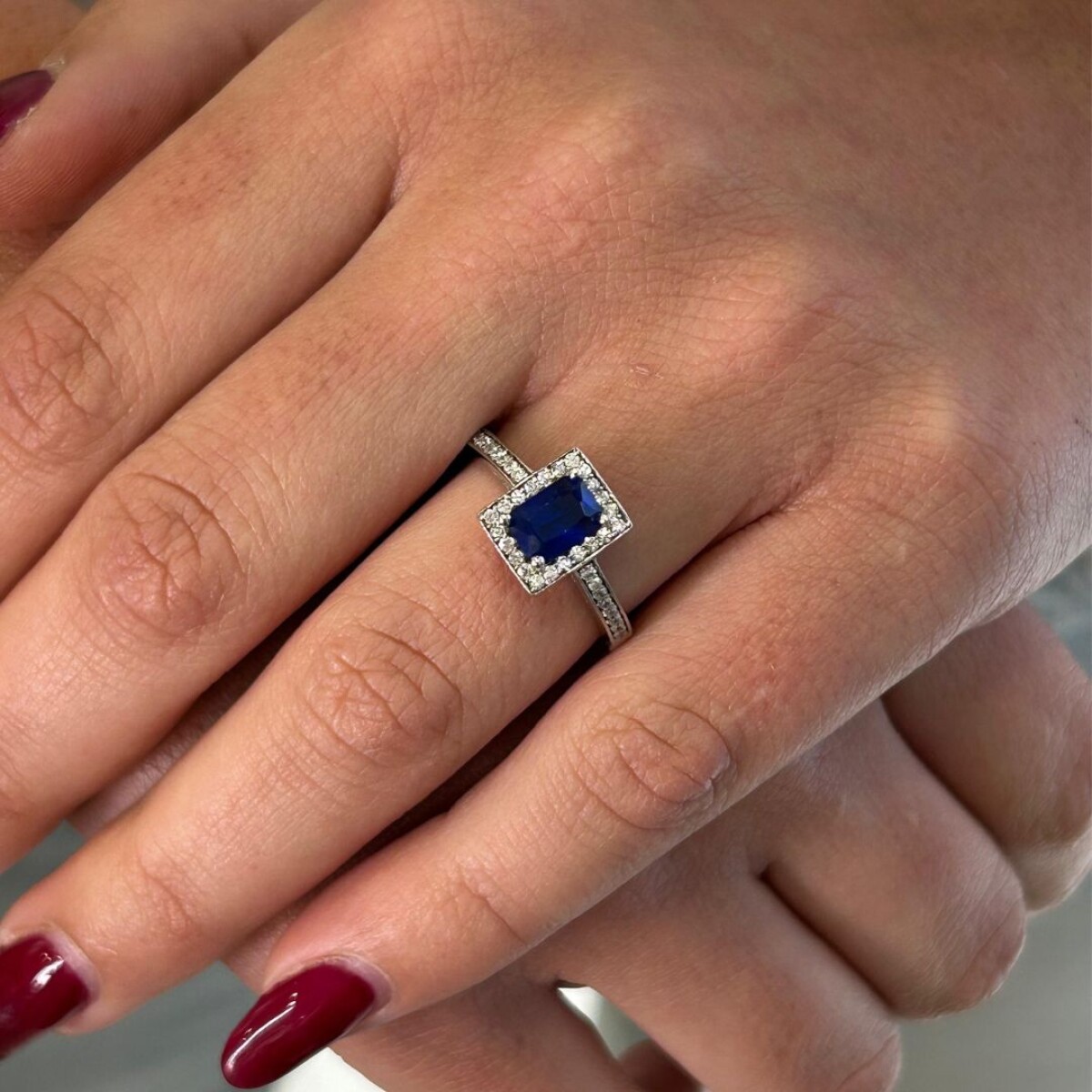Anillo Lady Di - Plata 925 
