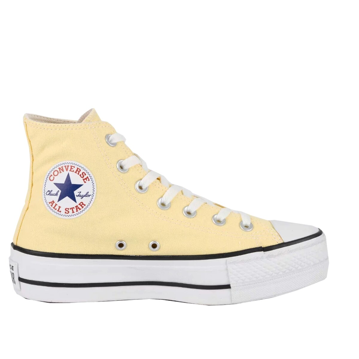 Bota Converse Moda Dama Chuck Taylor All Star Lift Yellow - S/C 
