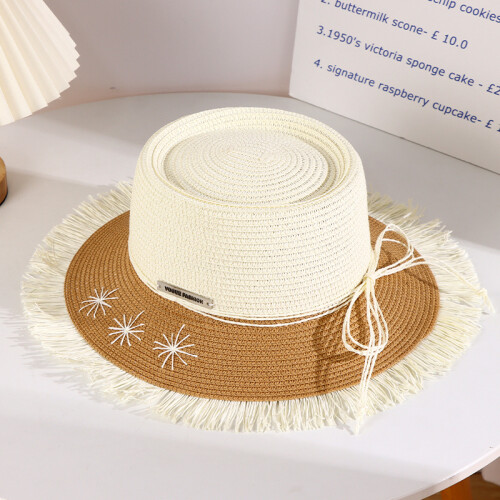 Sombrero De Paja - Flecos Sombrero De Paja - Flecos