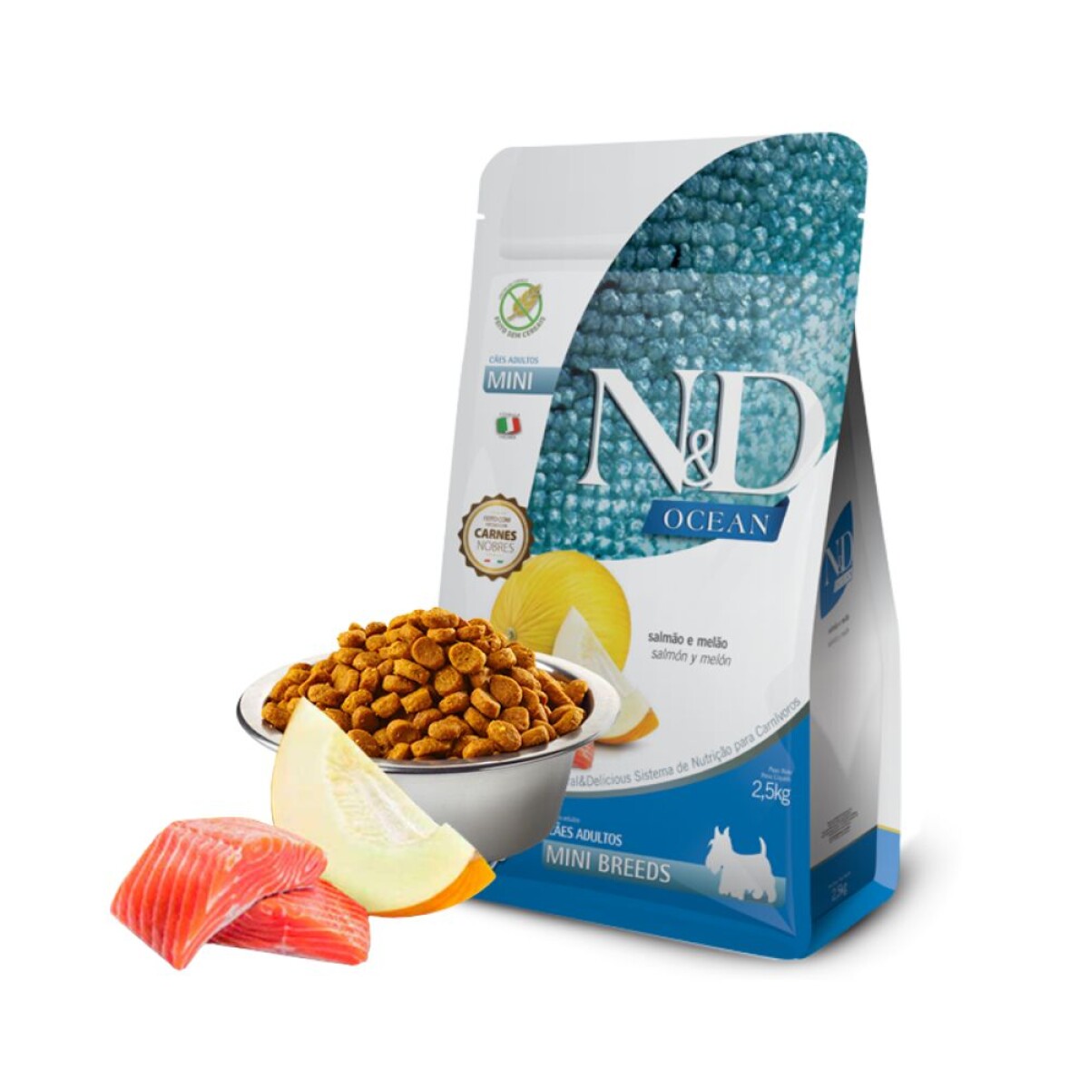 N&D Ocean Can Salmon Adult Mini 2,5 kg 