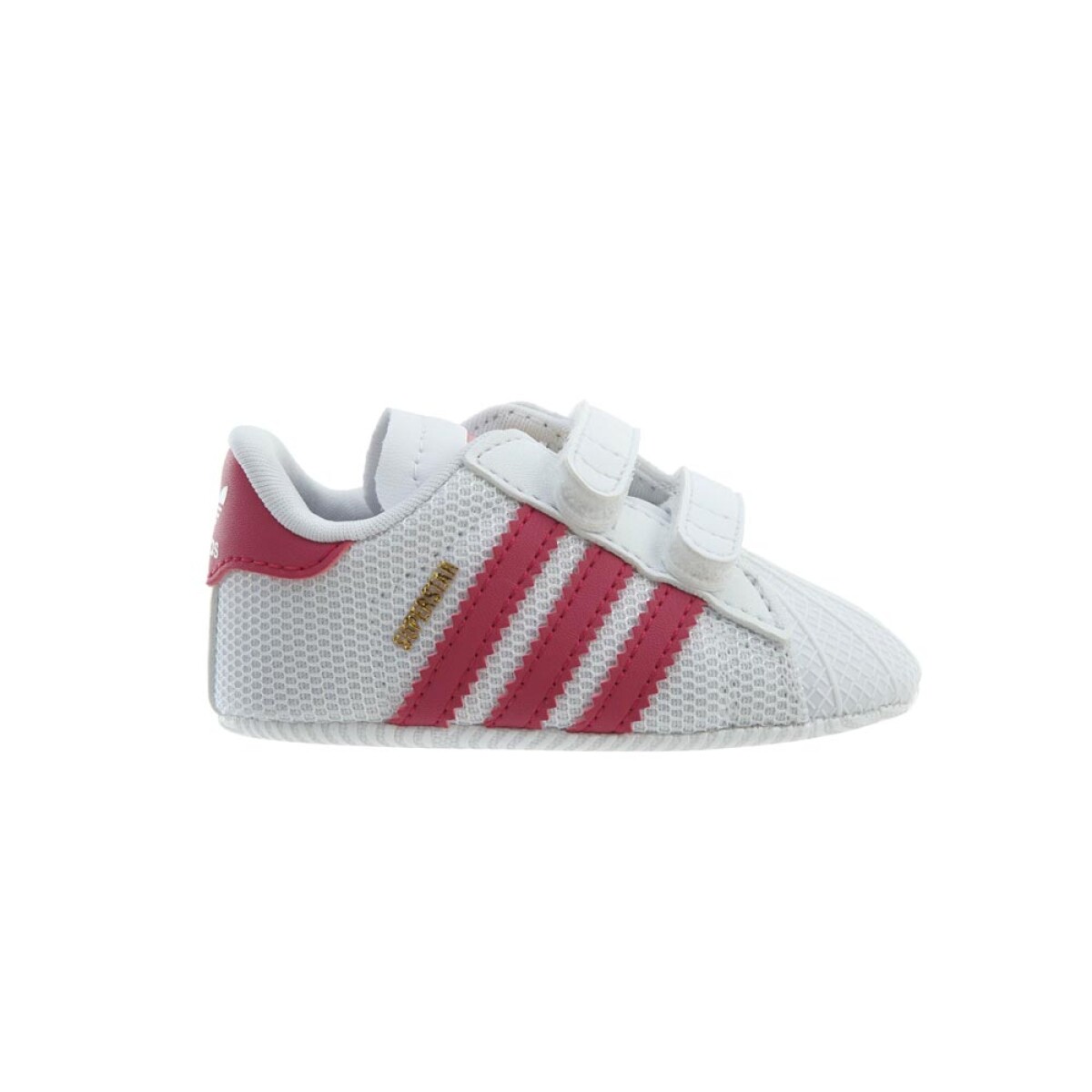 adidas SUPERSTAR CRIB - White & Coral 