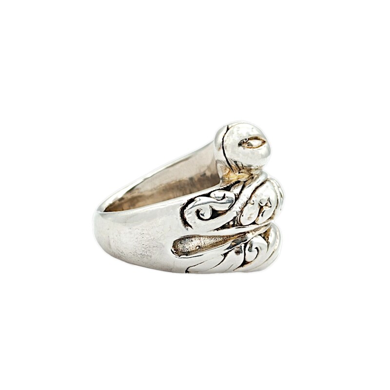 Anillo Flor-Plata 925 Inflada-Sin Piedra-AN3057 sinpiedra