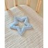 Mordillo silicona estrella Mumlove celeste