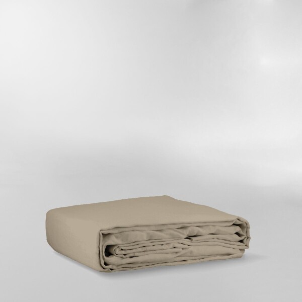 SÁBANA FRENCH FLAX LINEN VERDE OSCURO - KING