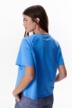 REMERA BLOOM AZUL