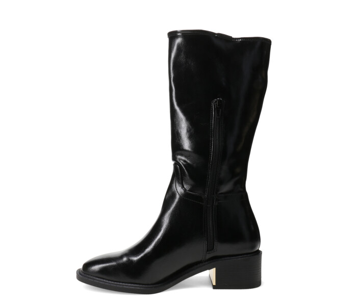 Botas de Mujer Miss Carol JUSTY en punta bucanera Negro