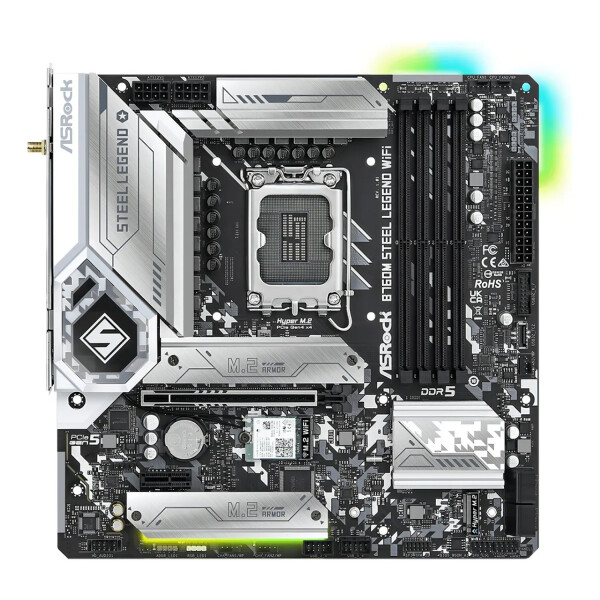 Placa Madre Asrock B760m Steel Legend Wifi Intel MOTHERBOARD ASROCK B760M ST LEGEND WIFI