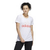 Remera Adidas de Mujer - HH8997 Blanco-rosado