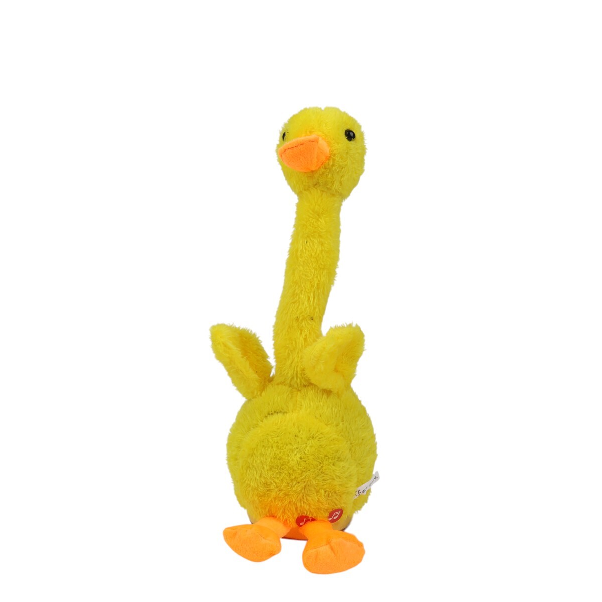 JUGUETE PATO PLUSH BAILARIN DE PELUCHE CON MÚSICA 32CM 