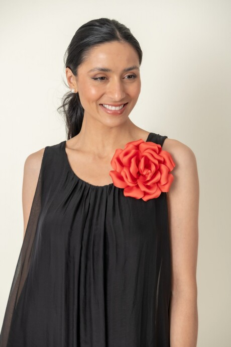PRENDEDOR FLOR Rojo