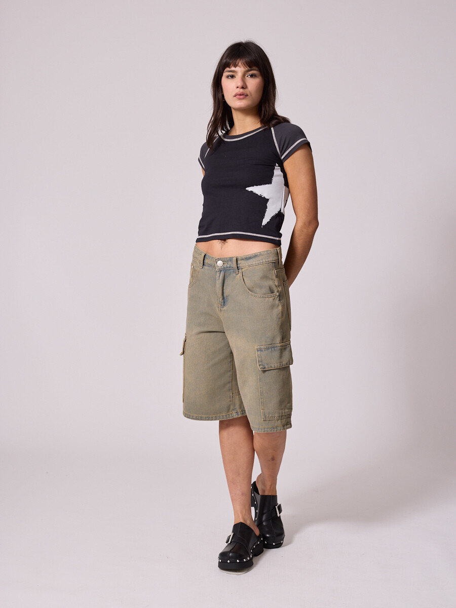 T-SHIRT MELMAN DIXIE Negro