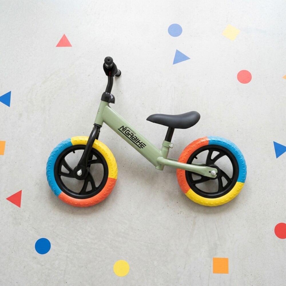 Chivita Sin Pedales Triciclo Bicicleta Bebé 10-24 Meses Verde