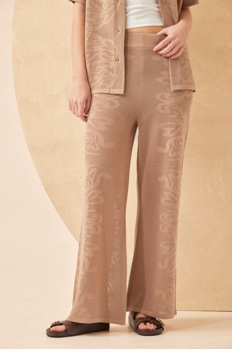 PANTALON PALM TOSTADO