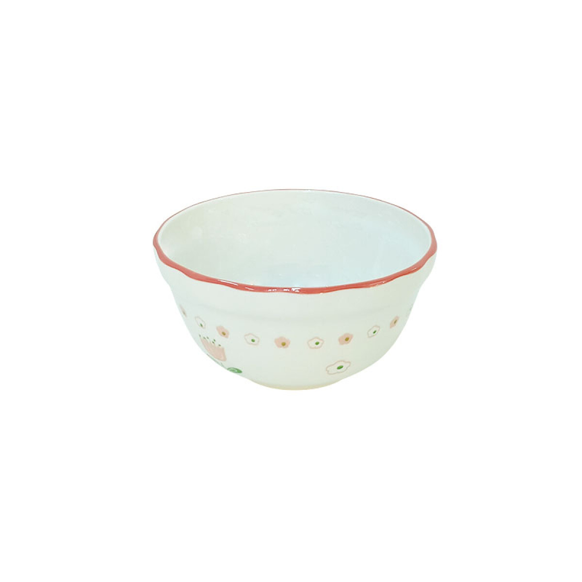 Bowl de cerámica estampado - Bowl De Cerámica Estampado 