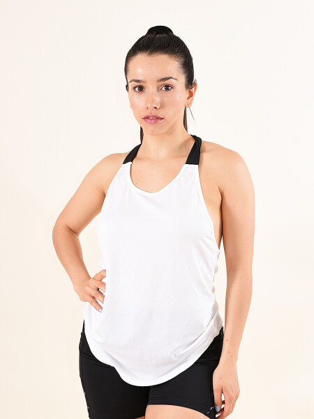 MUSCULOSA FITNESS FRIDAY BLANCO