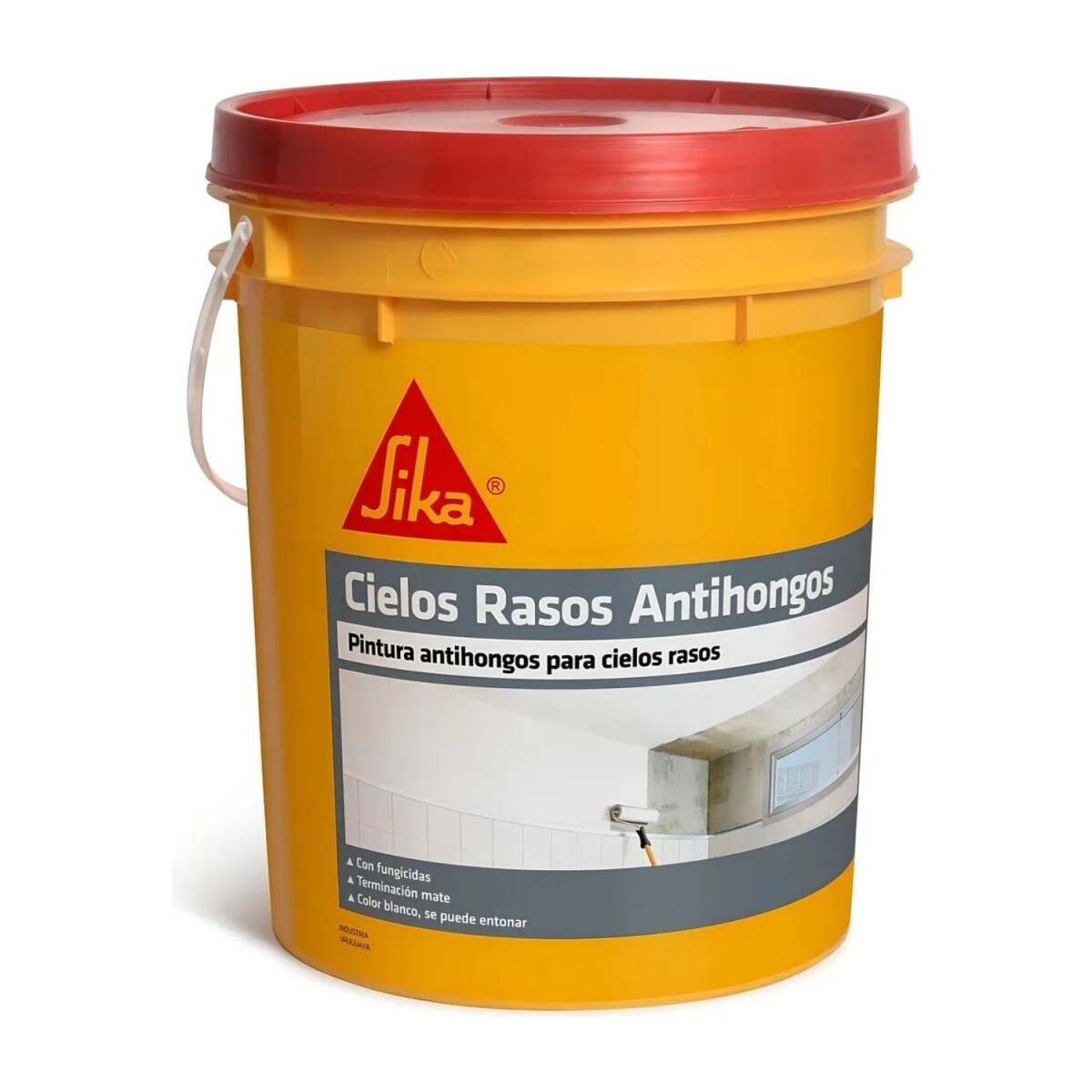 Pintura Para Cielos RasosAn tihongos Sika 4 Kg Blanco 