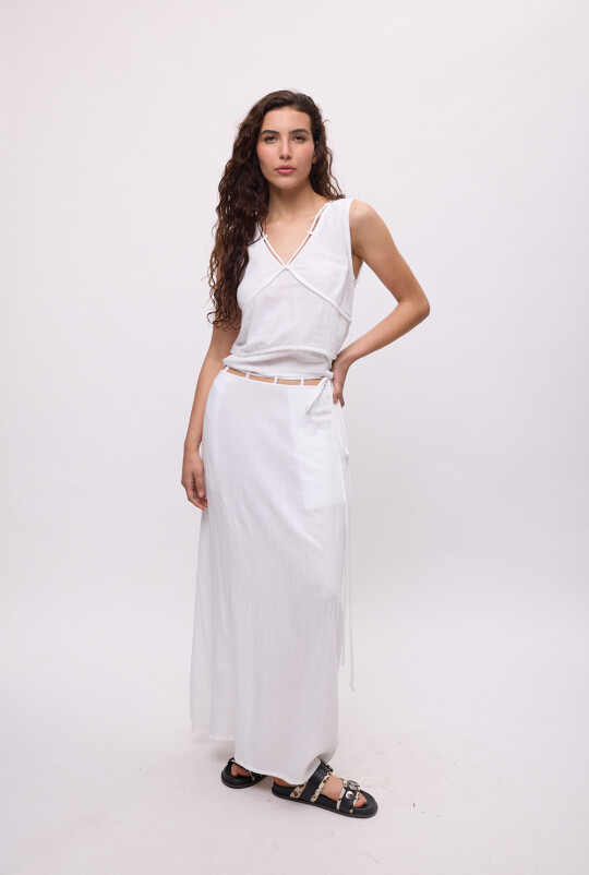 Top Malú Blanco