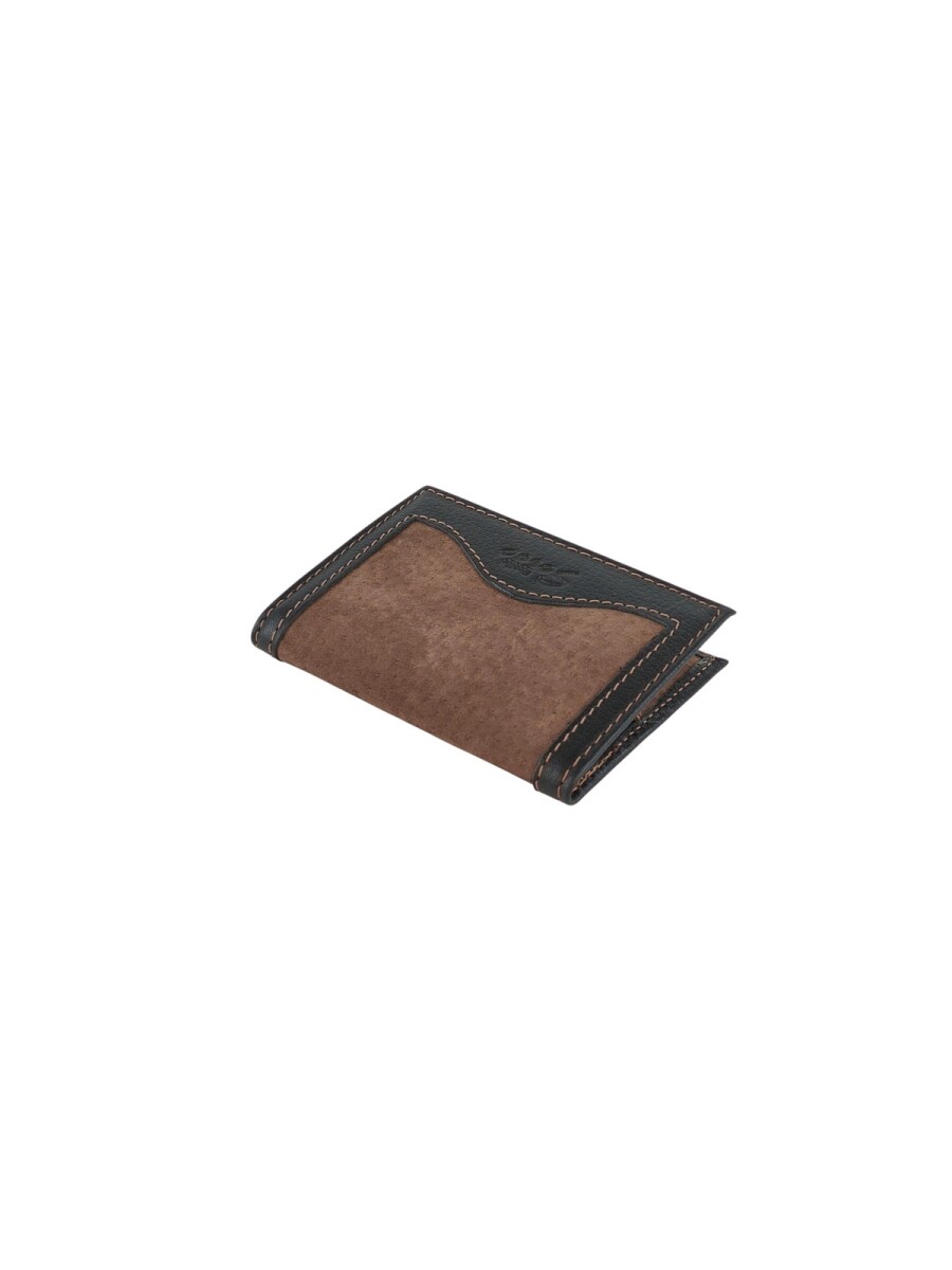 porta documento con marco - Marron 