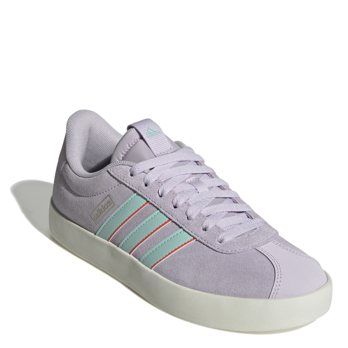 Championes de Mujer Adidas VL Court 3.0 - Lila - Verde Agua 