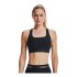 Top de Mujer Under Armour Mid Crossback Negro