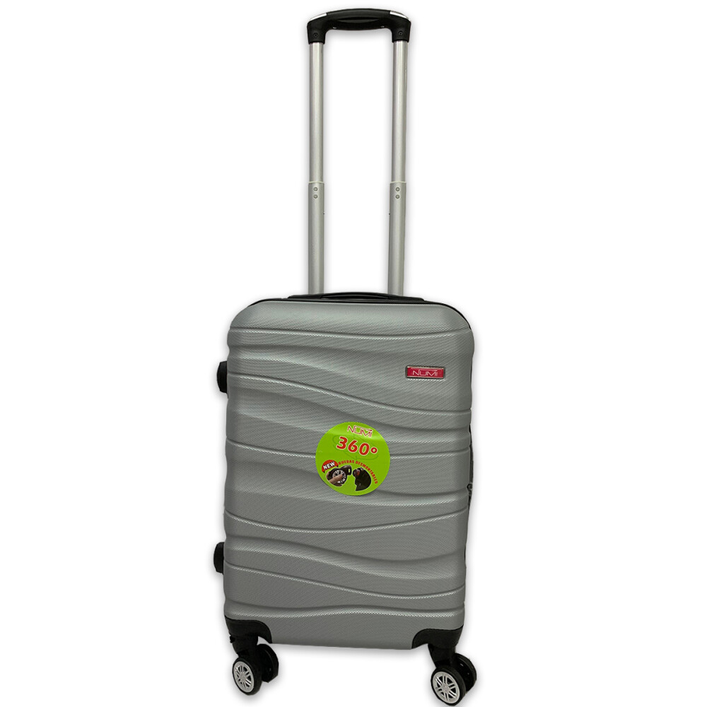 Valija Rigida Carry On Con Mango Telescopico Gris Valija Rigida Carry On Con Mango Telescopico Gris