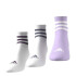 Medias de Mujer Adidas Blanco - Violeta