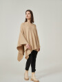 Poncho Teko Taupe Claro