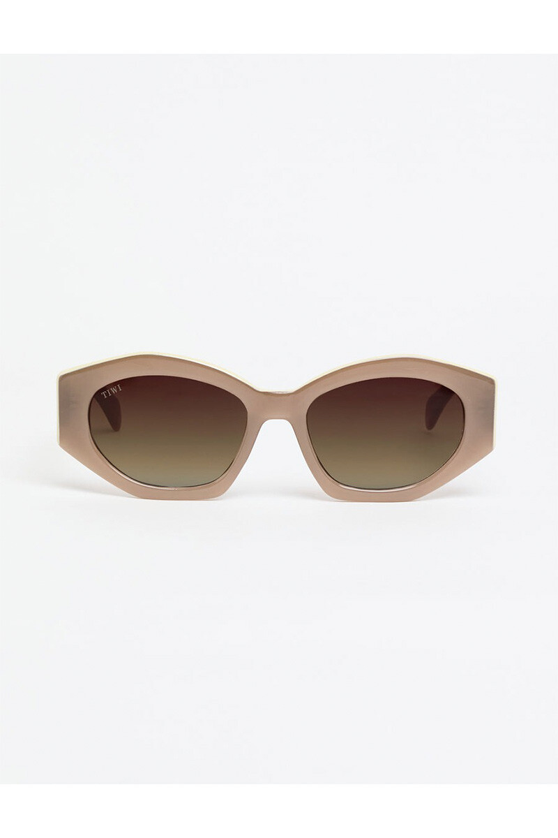 Tiwi Colette - 102 - Shiny Coconut/beige With Brown Gradient Lense 