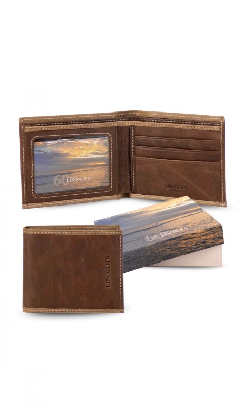 BILLETERA CUERO NEPTUNO TABACO