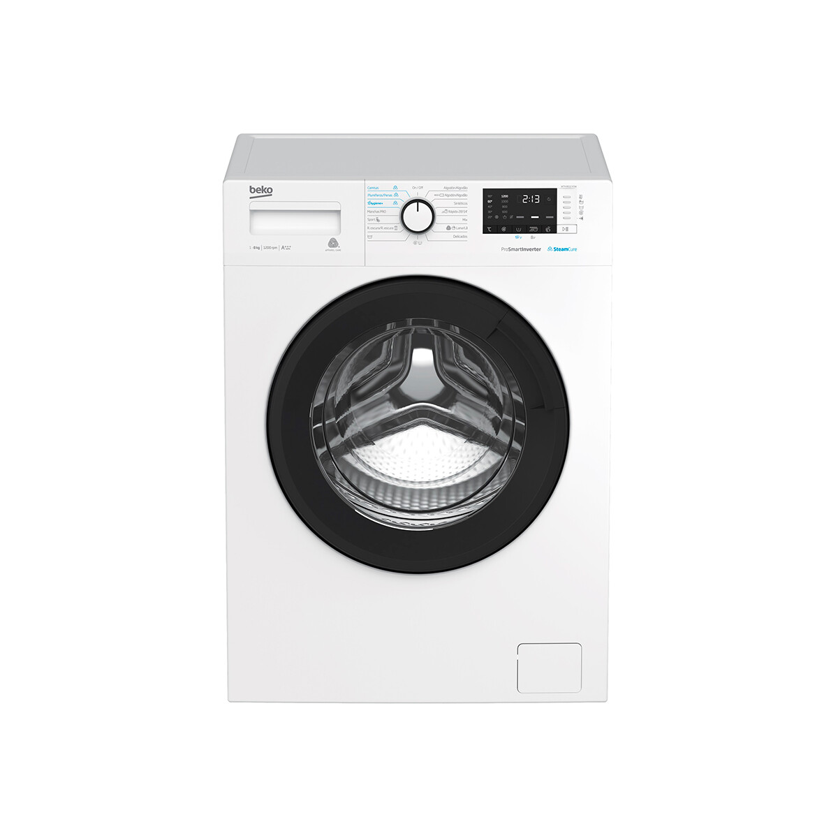 Lavarropas Carga Frontal 8 Kg. Beko Wta 8612 Xsw 