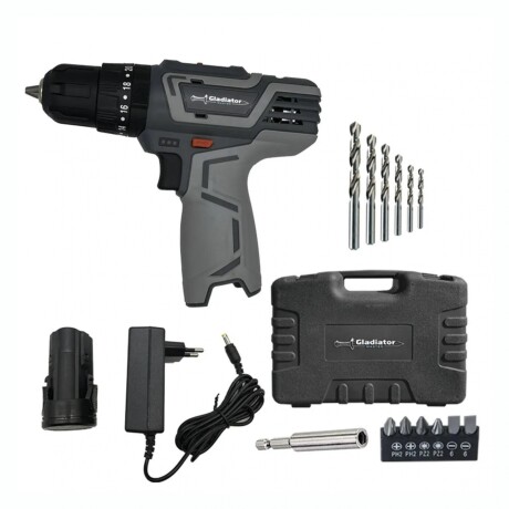 Taladro Atornillador GLADIATOR TG410/12K1 10MM Taladro Atornillador GLADIATOR TG410/12K1 10MM