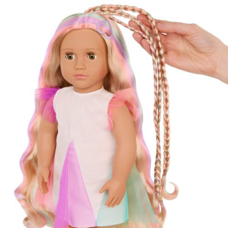 MUNECA c/PELO EXTENSIBLE y acc. - TESSIE Muneca C/pelo Extensible Y Acc. - Tessie