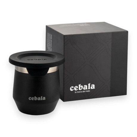 Mate Cebala Acero Inoxidable Premium NEGRO