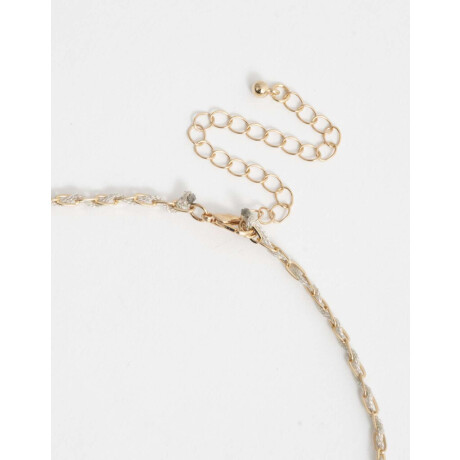 Collar Con Dije Lucky Dorado