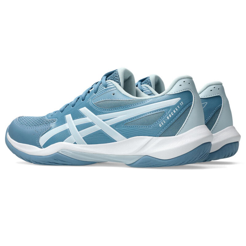 Zapatillas Voley Gel-Rocket 12 Hombre Saba Blue/cool Grey