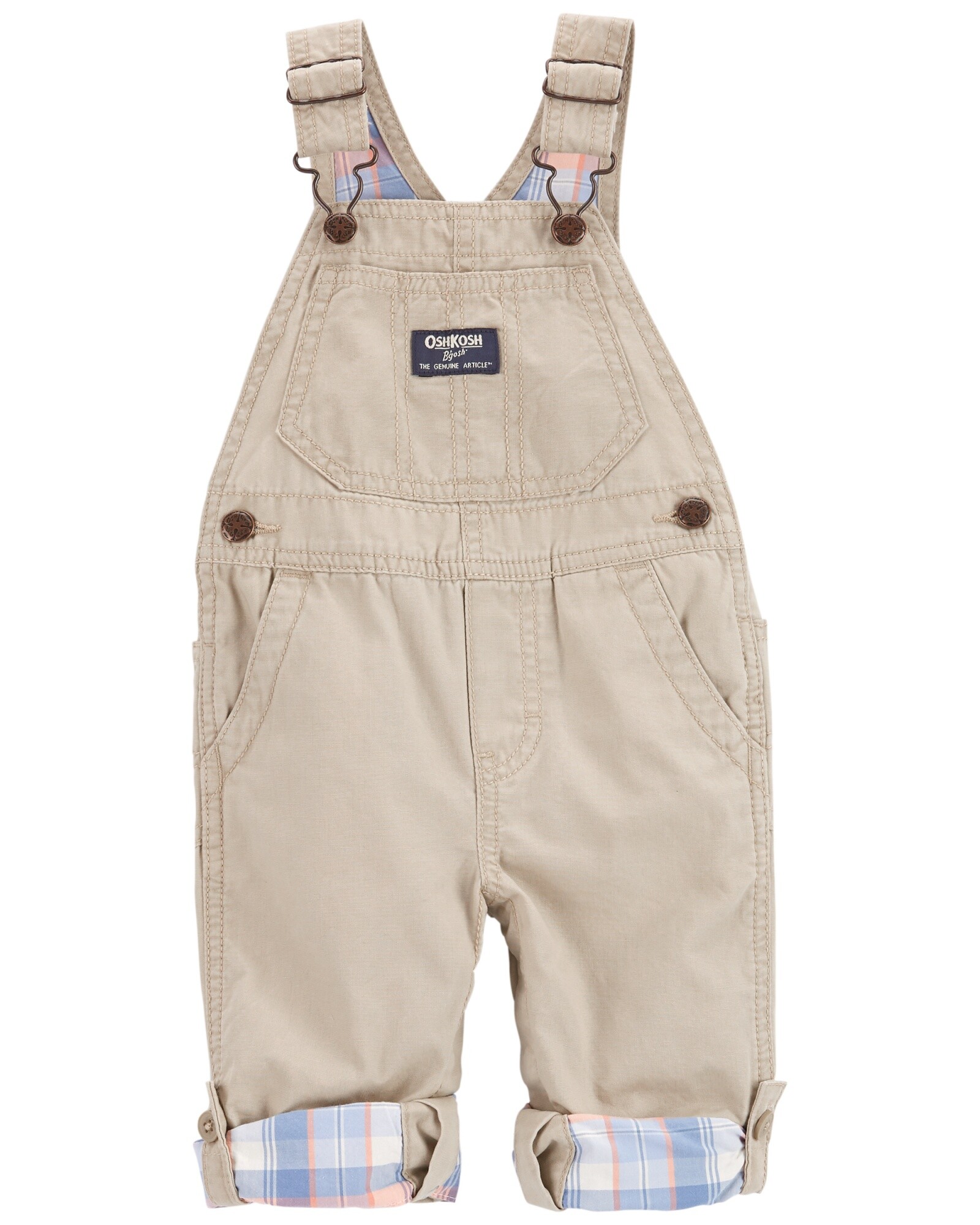 Enterito de algodón y largo ajustable Sin color