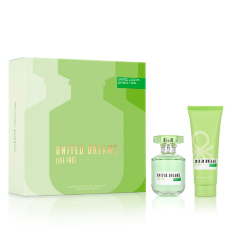 Cofre Benetton Colors Live Free EDT 50ml + Body Lotion 75ml Cofre Benetton Colors Live Free EDT 50ml + Body Lotion 75ml