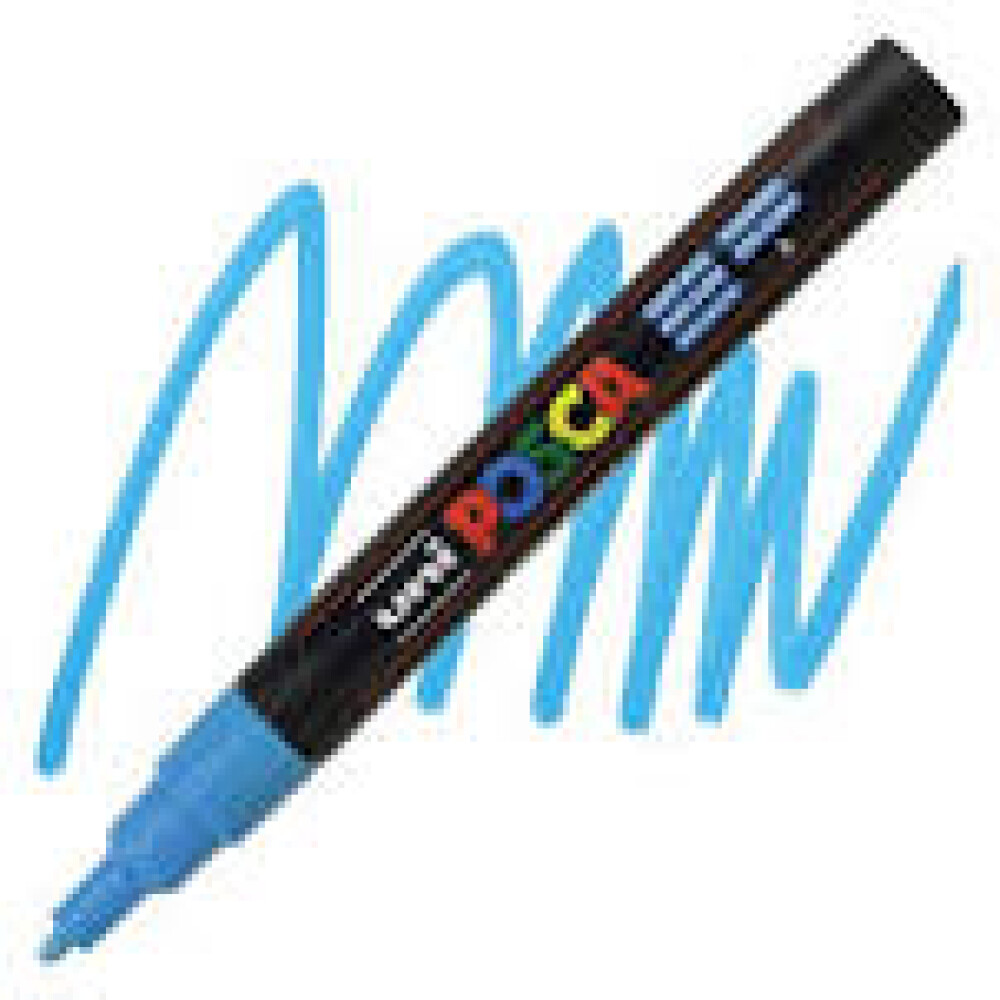 Marcador Uni Posca 1,3Mm Celeste #MARCADOR UNI POSCA 1,3MM CELESTE