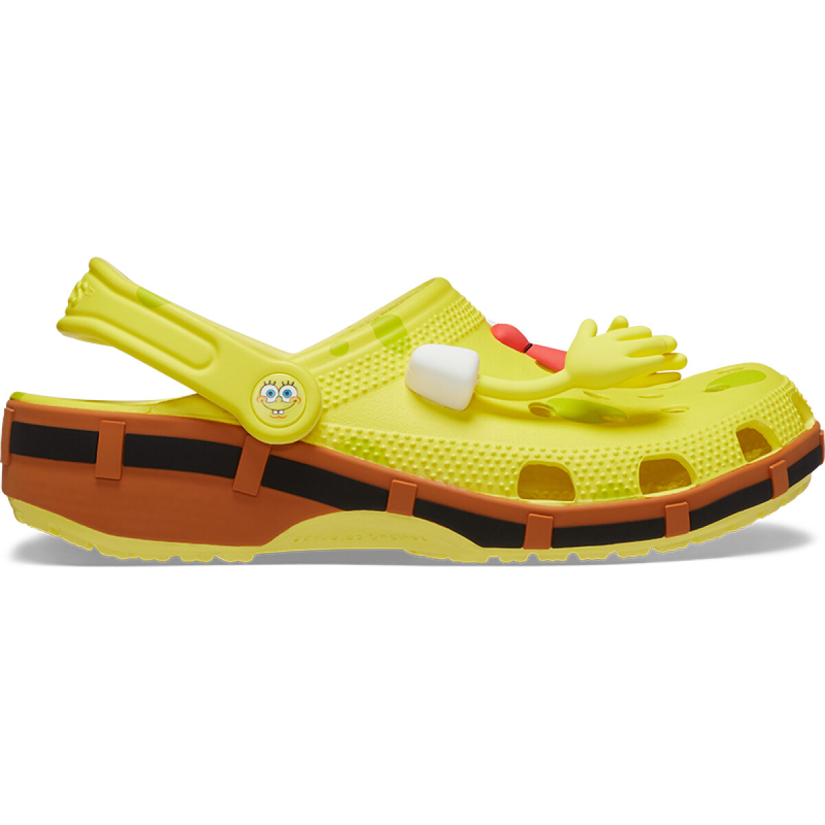 Crocs Classic Clog Bob Esponja - Amarillo 