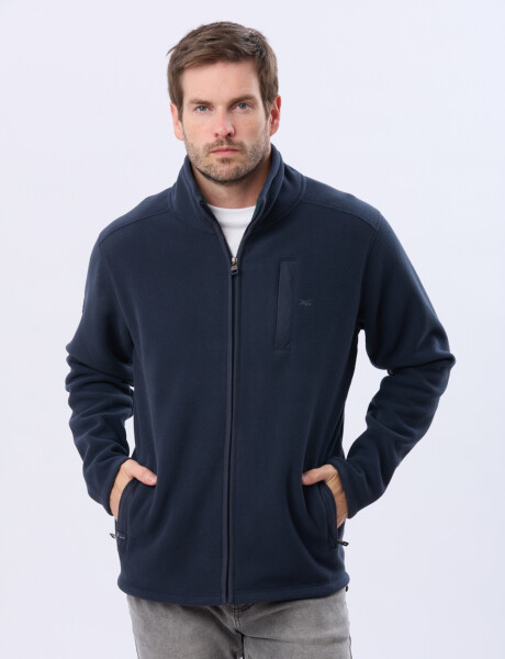 CAMPERA POLAR DE ABRIGO Marino