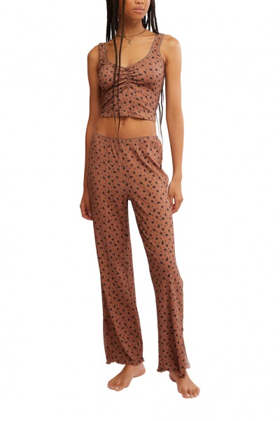 Pijama Fresh Marron