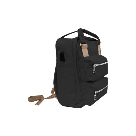 Mochila Fashion Notebook Varios Colores Negro