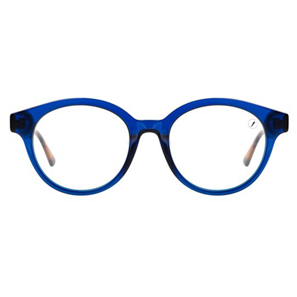 Lentes De Vista Chilli Beans Redondo - Hombre Azul/Tortuga