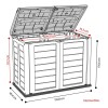 Armario bodega de jardín Rimax grande 156x117x91cm Armario bodega de jardín Rimax grande 156x117x91cm