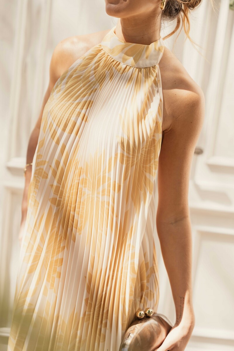 VESTIDO MARIANNA GOLD SPRING BOUQUET VESTIDO MARIANNA GOLD SPRING BOUQUET