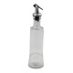 Aceitero/vinagrero de vidrio 300 ml TRANSPARENTE