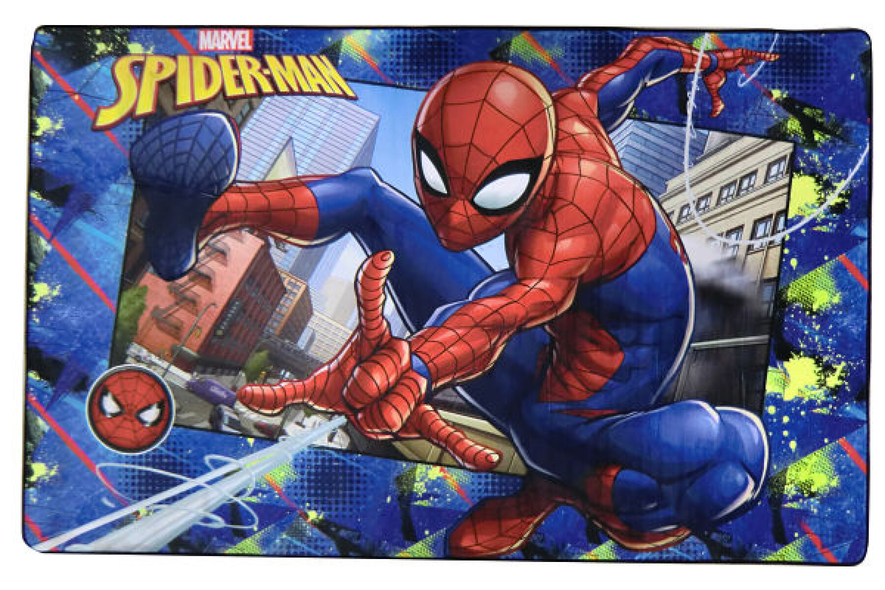 Alfombra infantil Avengers y Spiderman de 127x197cm 